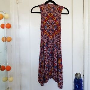 Anthropologie Maeve Lilt Floral Swing Dress